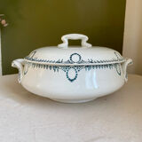 Tureen stamped new ceramic factories of North Saint Amand