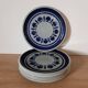 6 Assiettes plates BOCH-Belgium - Baltic