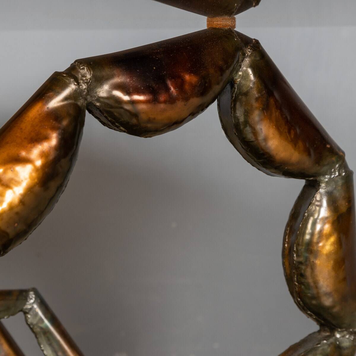 Unusual metal scorpion shaped coffee table c.1970
