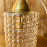 Glass and brass suspension.