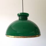 Green opaline pendant light