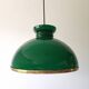 Green opaline pendant light