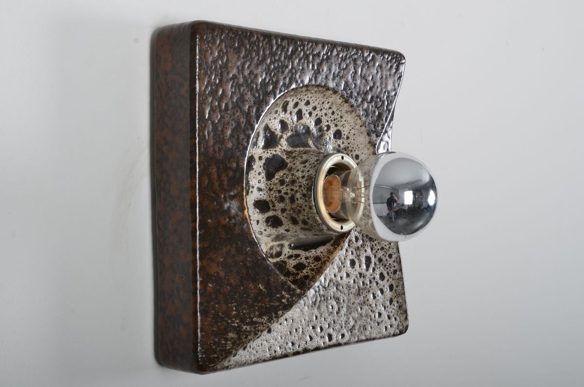 Fat Lava wall apply by Pan Leuchten 1970s