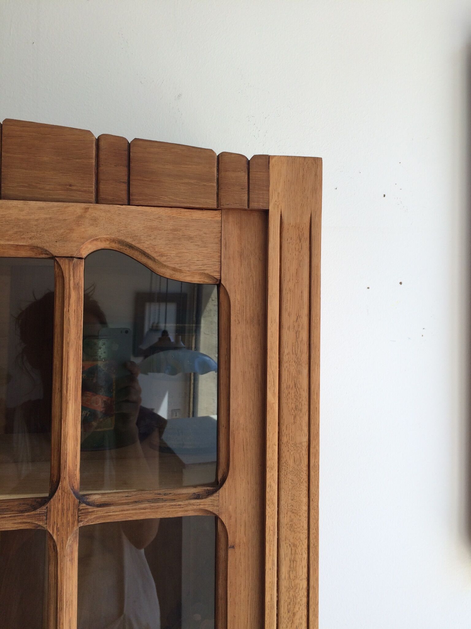 Art Deco glass cabinet