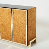 Italian cork and brass sideboard 1770s