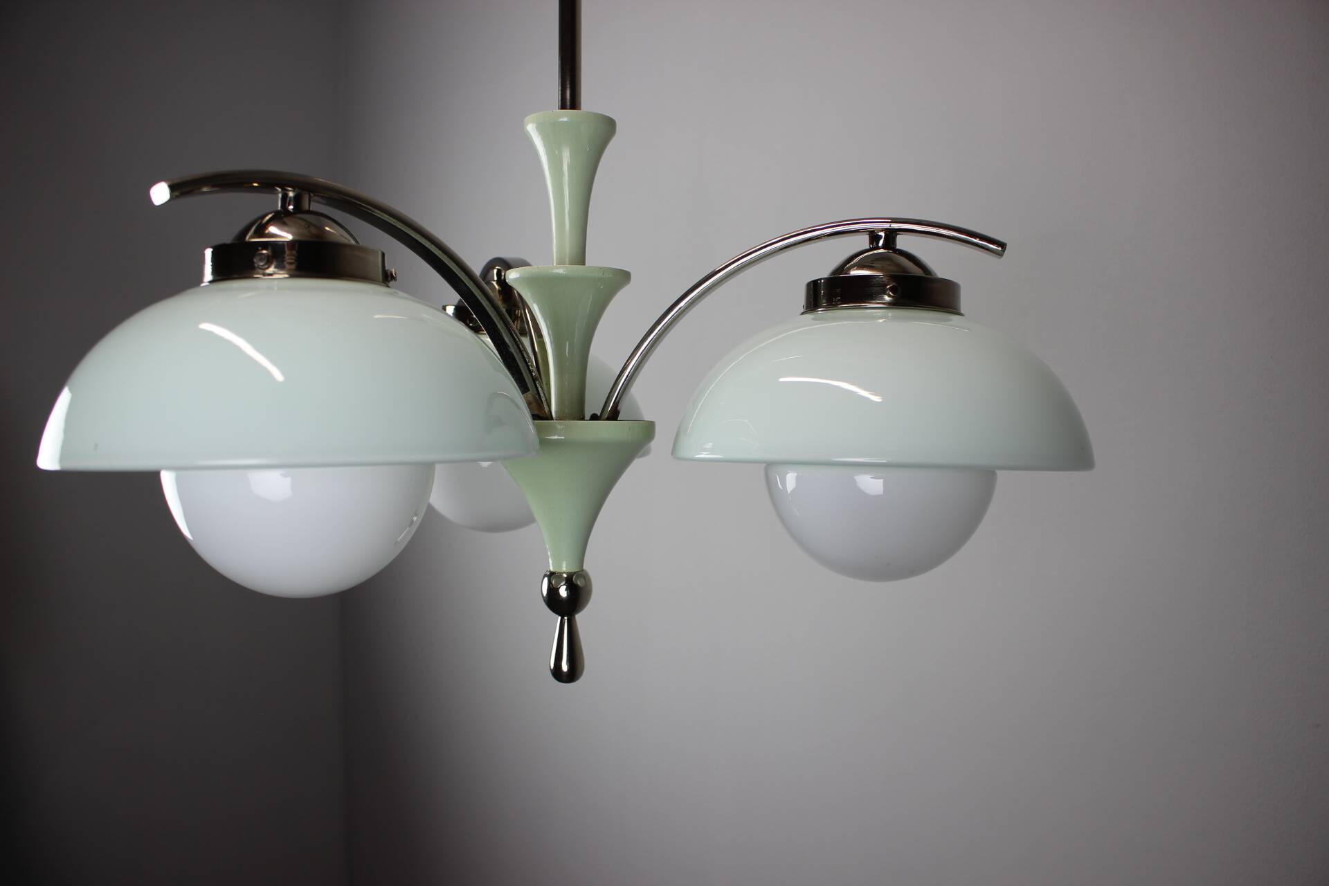 Art Deco lustre from the 1930s, Czechoslovakia