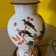French Porcelain Table Lamp D'art De Rodez, from the 1980s