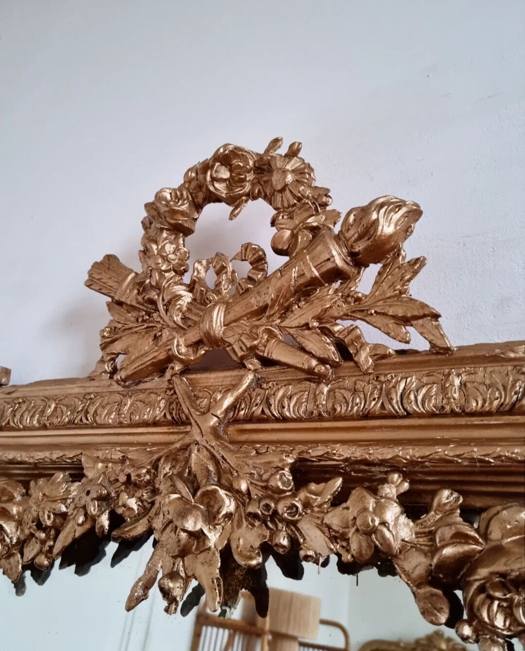 Old mirror Napoleon III