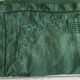 Set of 8 monogrammed fir green towels EH - 65x61cm - linen
