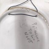 Vintage ceramic centerpiece / catchall / decorative piece by petucco & tolio, italy