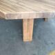 Coffee table in vintage oak