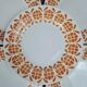Set of 6 semi-deep plates Sarreguemines