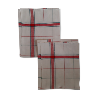 Set of 2 linen tea towels