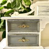 Small old romantic style desk
