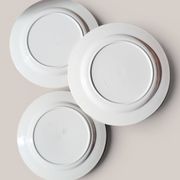 3 plats semi creux en faïence Boch Frères Kéramis