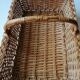 Picking rattan basket