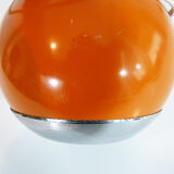 Orange eyeball desk lamp, orientable globe. Year 60 70