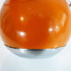 Lampe de bureau eyeball orange globe orientable. Année 60 70