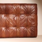 Daybed ‚DS-80‘ in Cognac Patchwork Leather by De Sede | Switzerland 1970s