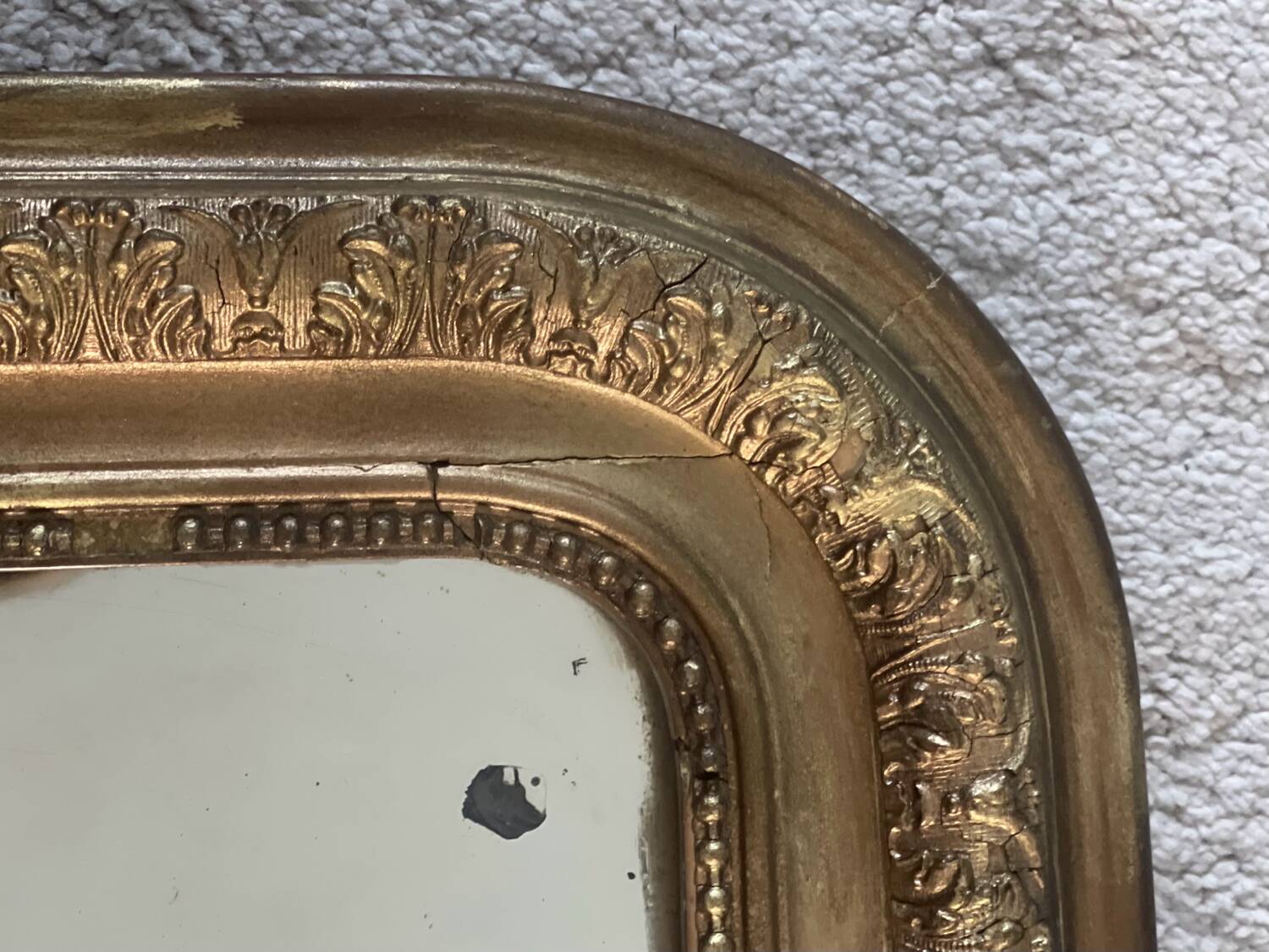 Louis Philippe mirror 75cm.
