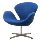 Fritz Hansen Swan in blue fabric