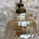 1970s Vintage Amber Glass Pendant Light