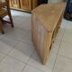 Meuble TV bois massif, angle