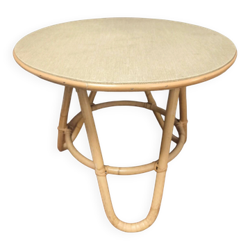 Occasional rattan coffee table