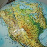 Globe terrestre relief RICO Firenze