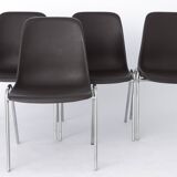Vintage Stacking Chairs 1970s Germany