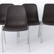 Chaises empilables vintage 1970 Allemagne