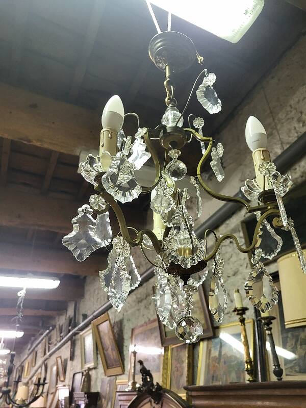 3-bulb tassel chandelier no. 20