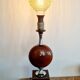 Barbier house lamp - Lacquered and chrome-plated metal - 1970s