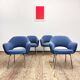 Ensemble de 4 fauteuils de direction par Eero Saarinen, Knoll International, Allemagne
