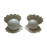 Duo lamp shell vintage