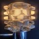 Pair of vintage 1970s chrome wall sconces.