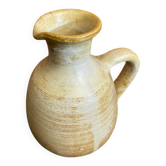 Old Pichet JEAN MARAIS Glazed Stoneware Beige France Vintage #D781