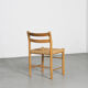 Solid beech chairs and rope