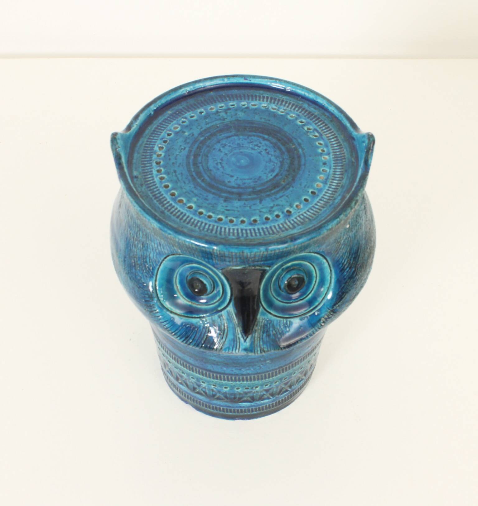 Ceramic owl by Aldo Londi for Bitossi, Italy, 1960s