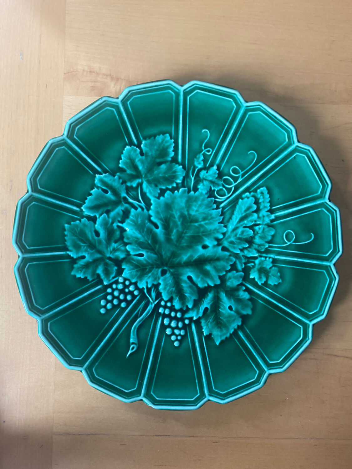 Service plate Sarreguemines