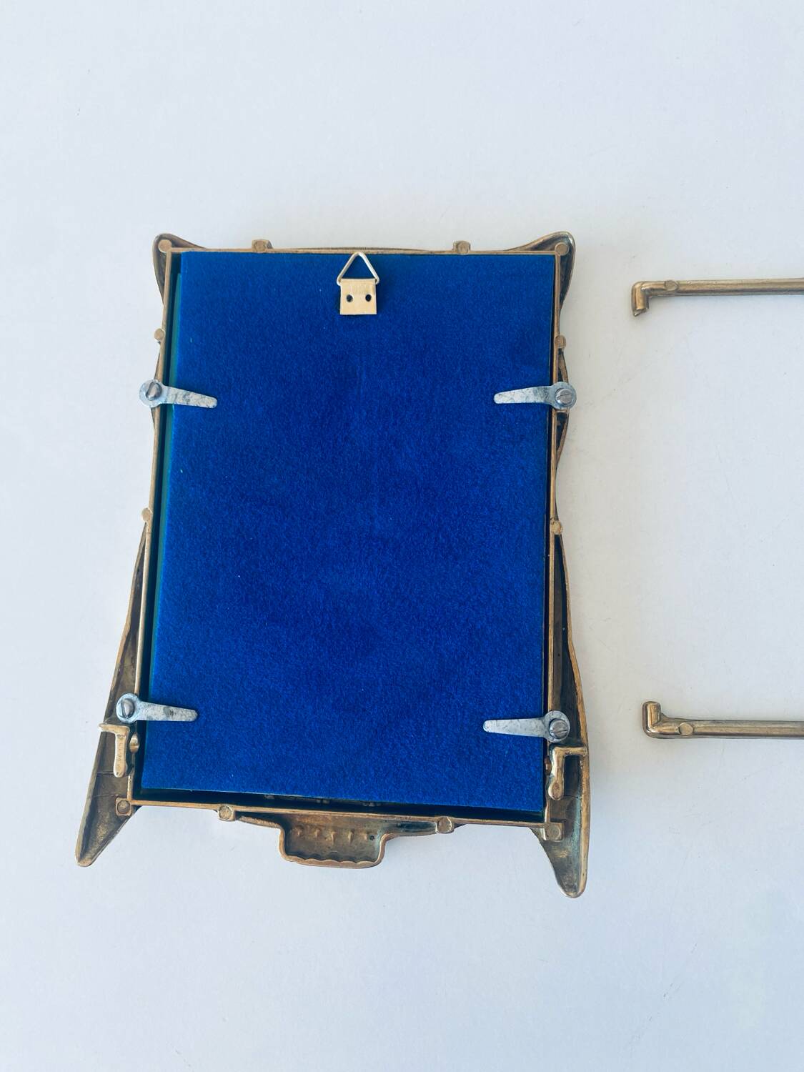 Miroir chouette en laiton