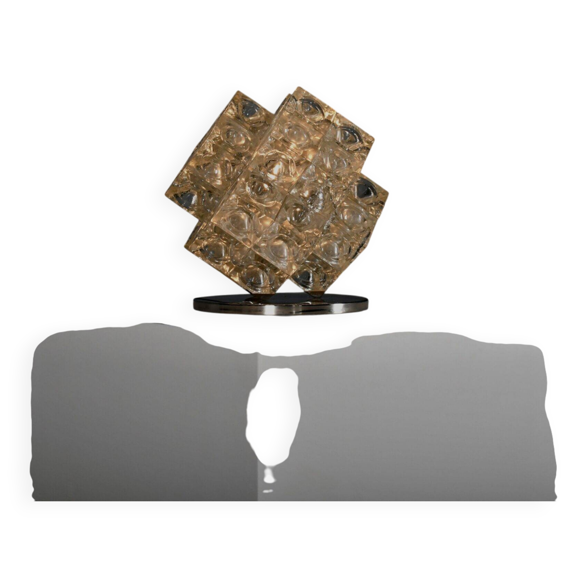 Albano Poli 'Eclisse' table lamp by Poliarte