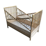 Rattan child bed