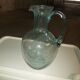 Biot blown glass decanter with ice cube tank