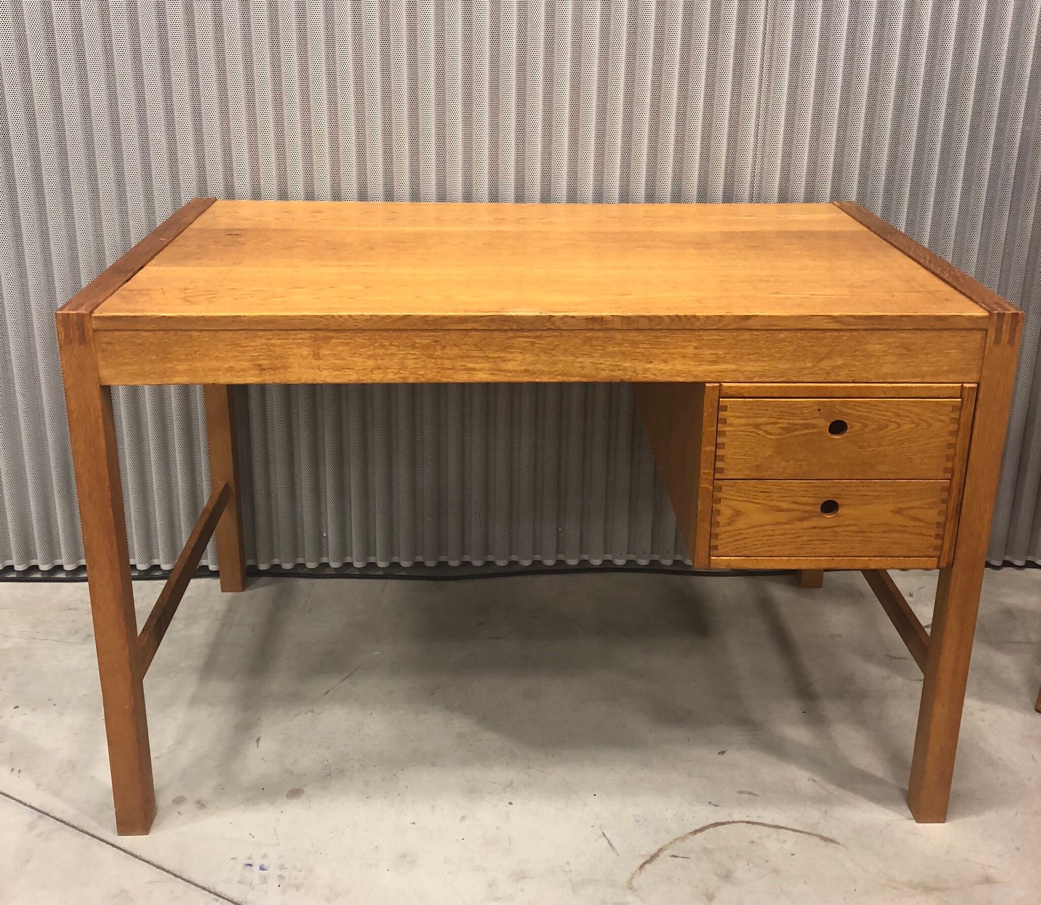 1970s brutalist desk