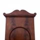 Mahogany mirror from the late 19th century, Northern Europe.