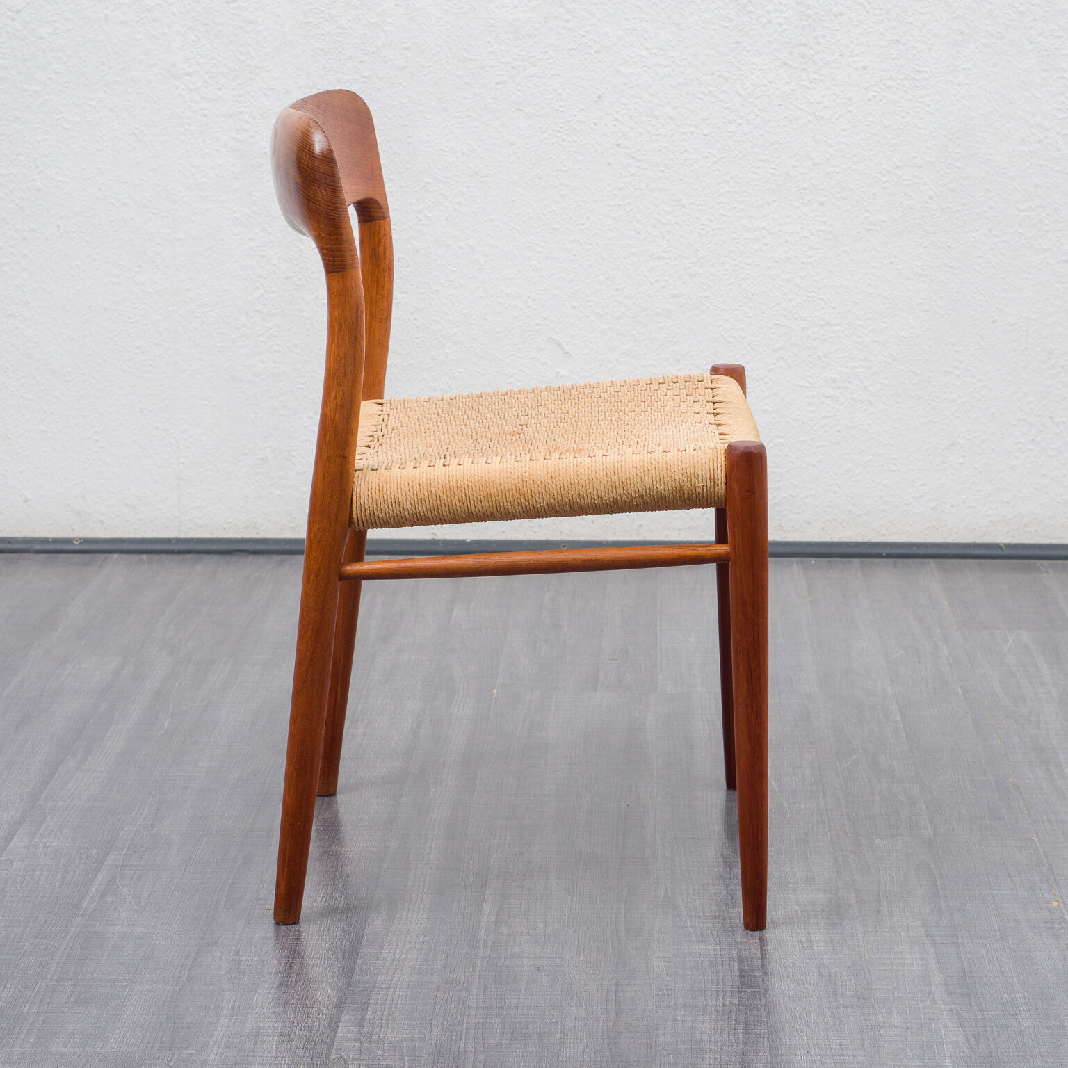 Set of six chairs moeller, denmark, model 75, denmark