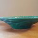 Coupe vintage en barbotine forme feuille