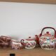 Service porcelaine a thé  ou café chk impression dessin chinois