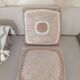 Paire de coussins crochet